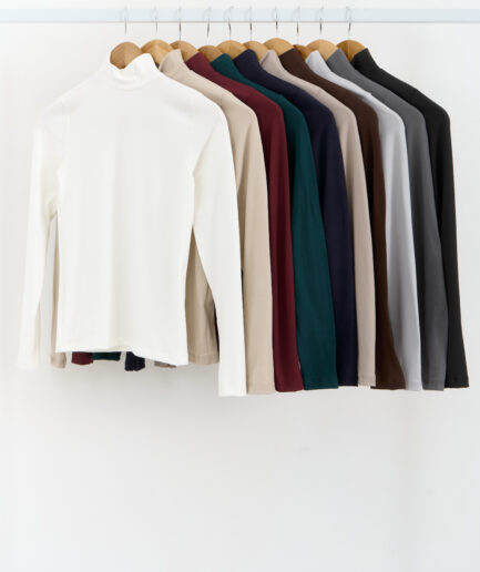 MLA MEDIA POLERA MODAL GAMUZADO