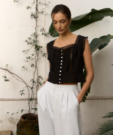 TOP MUSCULOSA GALONES (IMPORTADO)