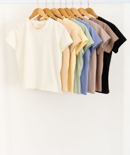 REMERA BASICA ALGODON FRESCO