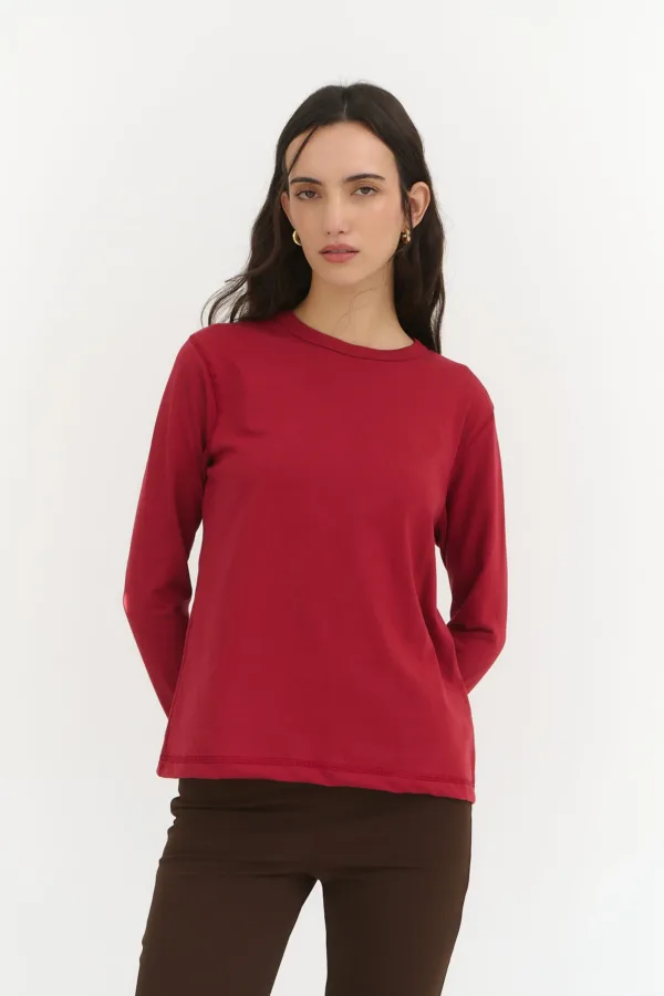 CAMISETA ALGODON BORDADO