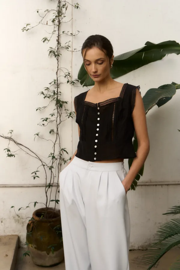TOP MUSCULOSA GALONES (IMPORTADO)