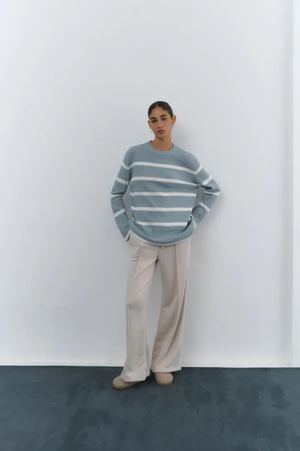SWEATER BREMER DOBLE RAYADO