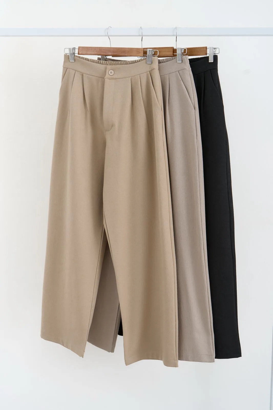 PANTALON SASTRERO SUEDE CON ELÁSTICO - Imagen 5