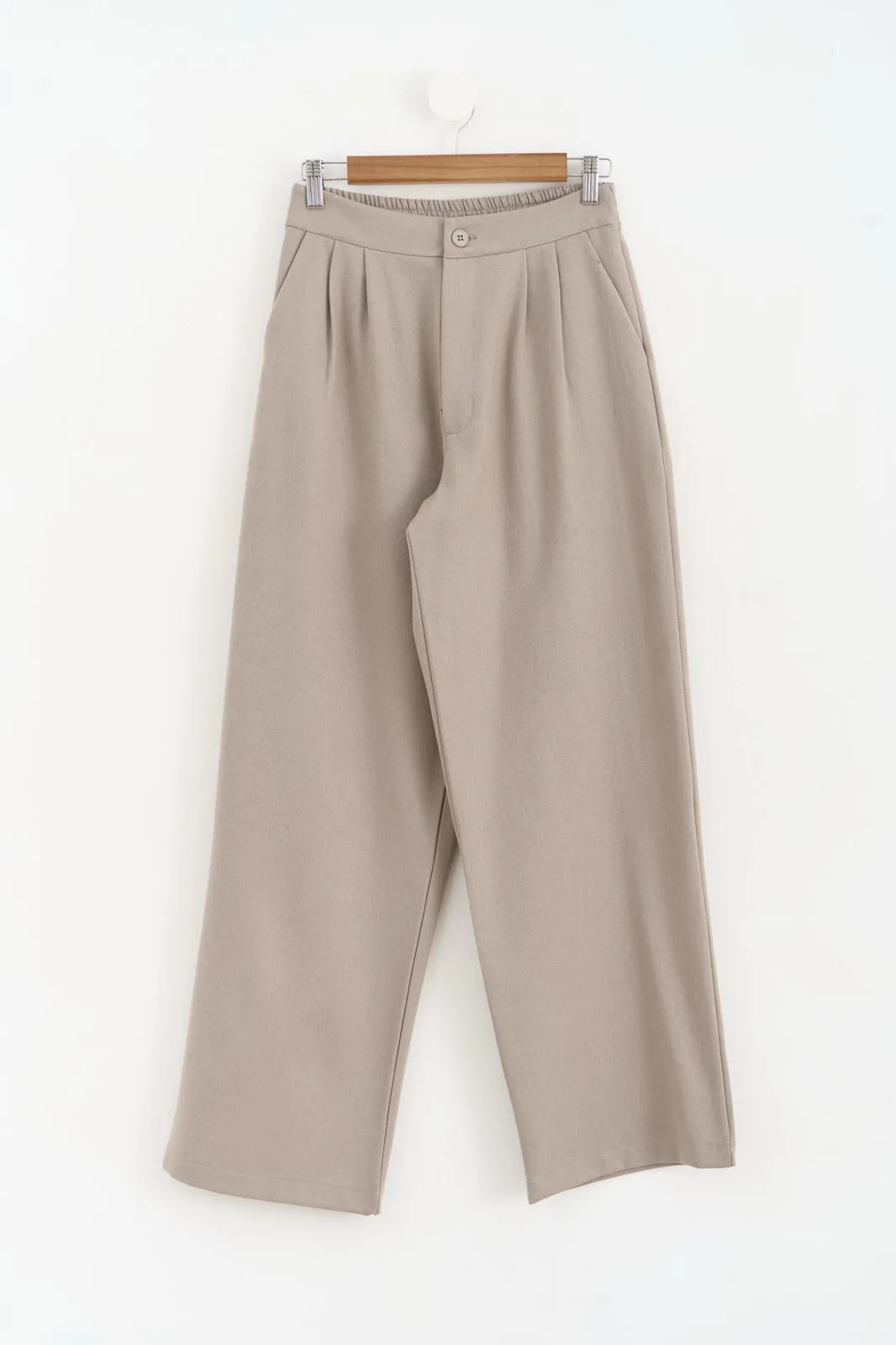 PANTALON SASTRERO SUEDE CON ELÁSTICO - Imagen 9