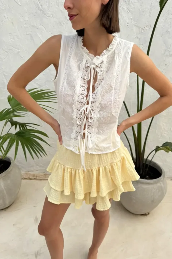 CHALECO BRODERIE VOLADOS (IMPORTADO)