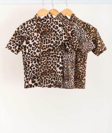 REMERA MEDIA POLERA MODAL SOFT PRINT