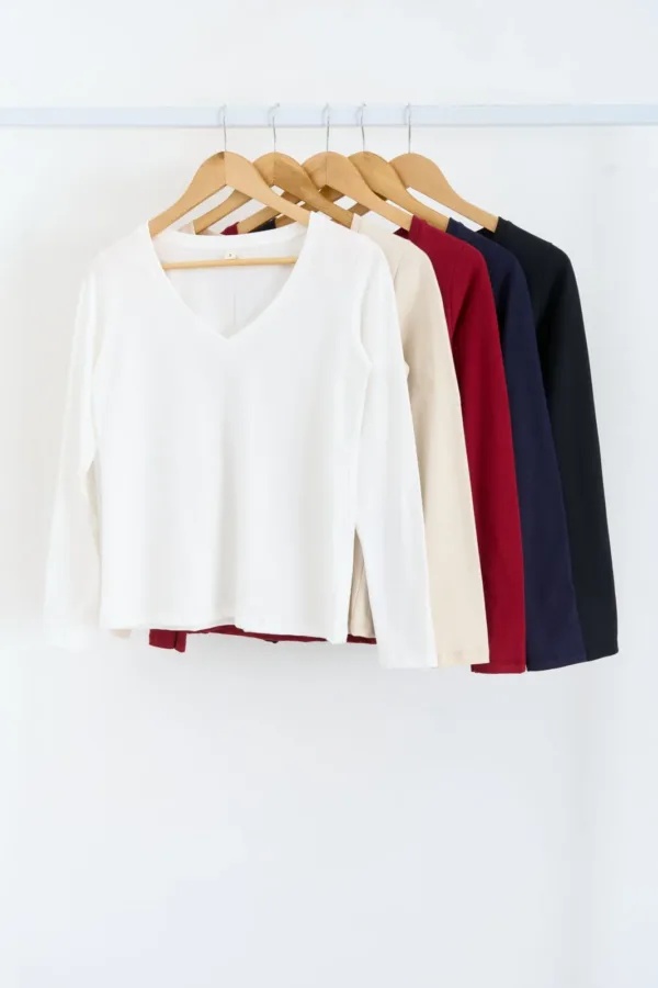 CAMISETA ALGODON ESCOTE V