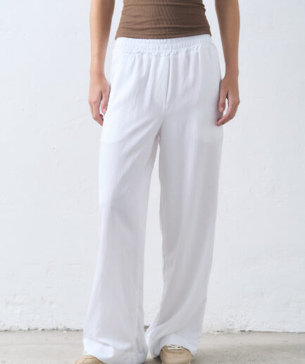 PANTALON WIDE LEG TENCEL
