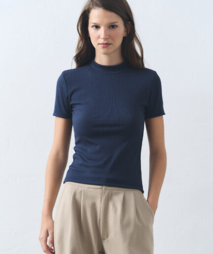 MANGA CORTA MEDIA POLERA MORLEY