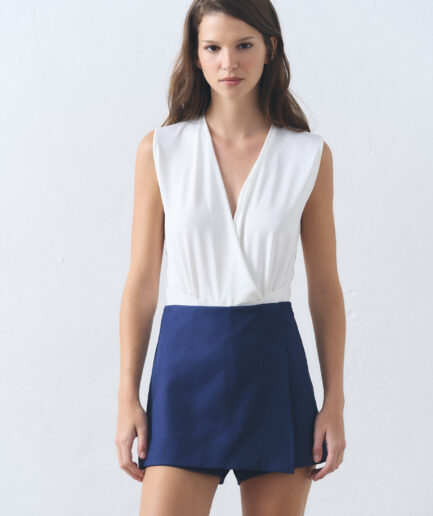 BODY MICROFIBRA CRUZADO LISO