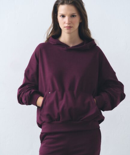 BUZO CON CAPUCHA MICROPOLAR ESTRELLA