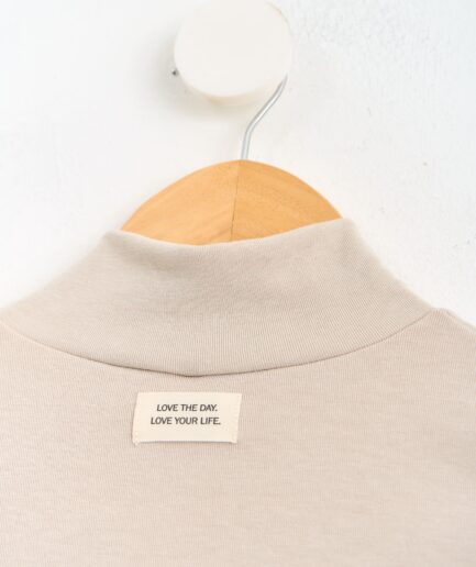 MEDIA POLERA RIB SOFT CON ETIQUETA