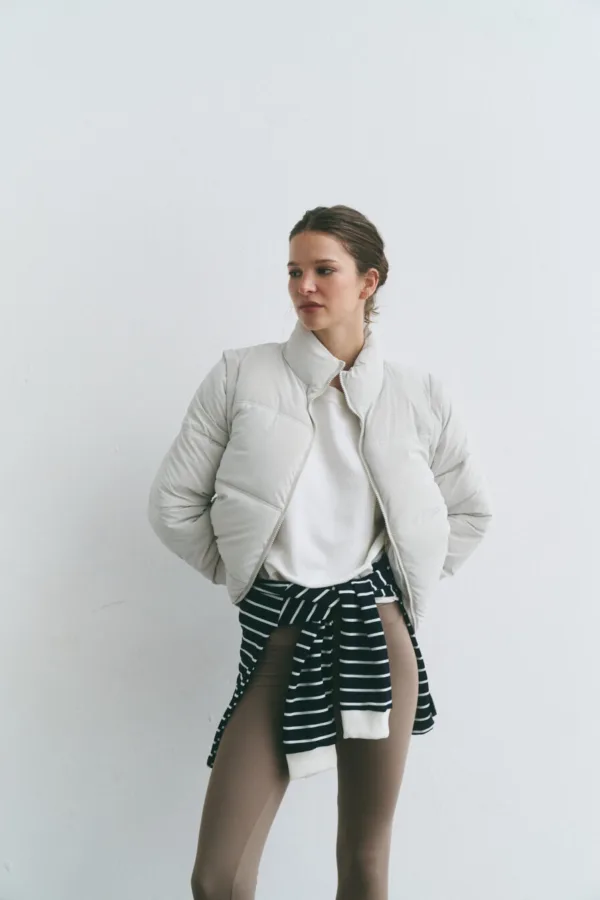 CAMPERA PUFFER MANGA DESMONTABLE
