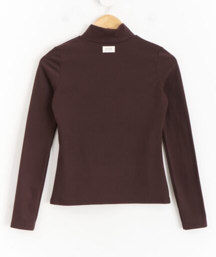 MEDIA POLERA *RIB POLAR* CON ETIQUETA