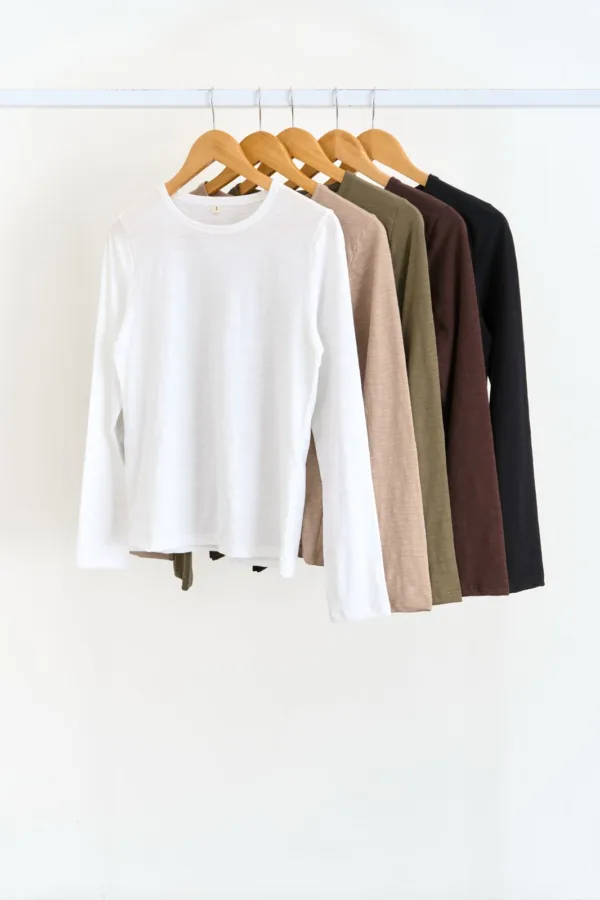 MANGA LARGA BASICA JERSEY FLAME