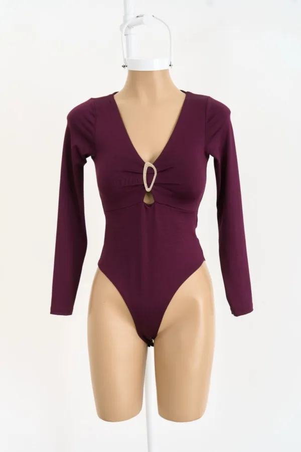 BODY ML MICROFIBRA CON HEBILLA