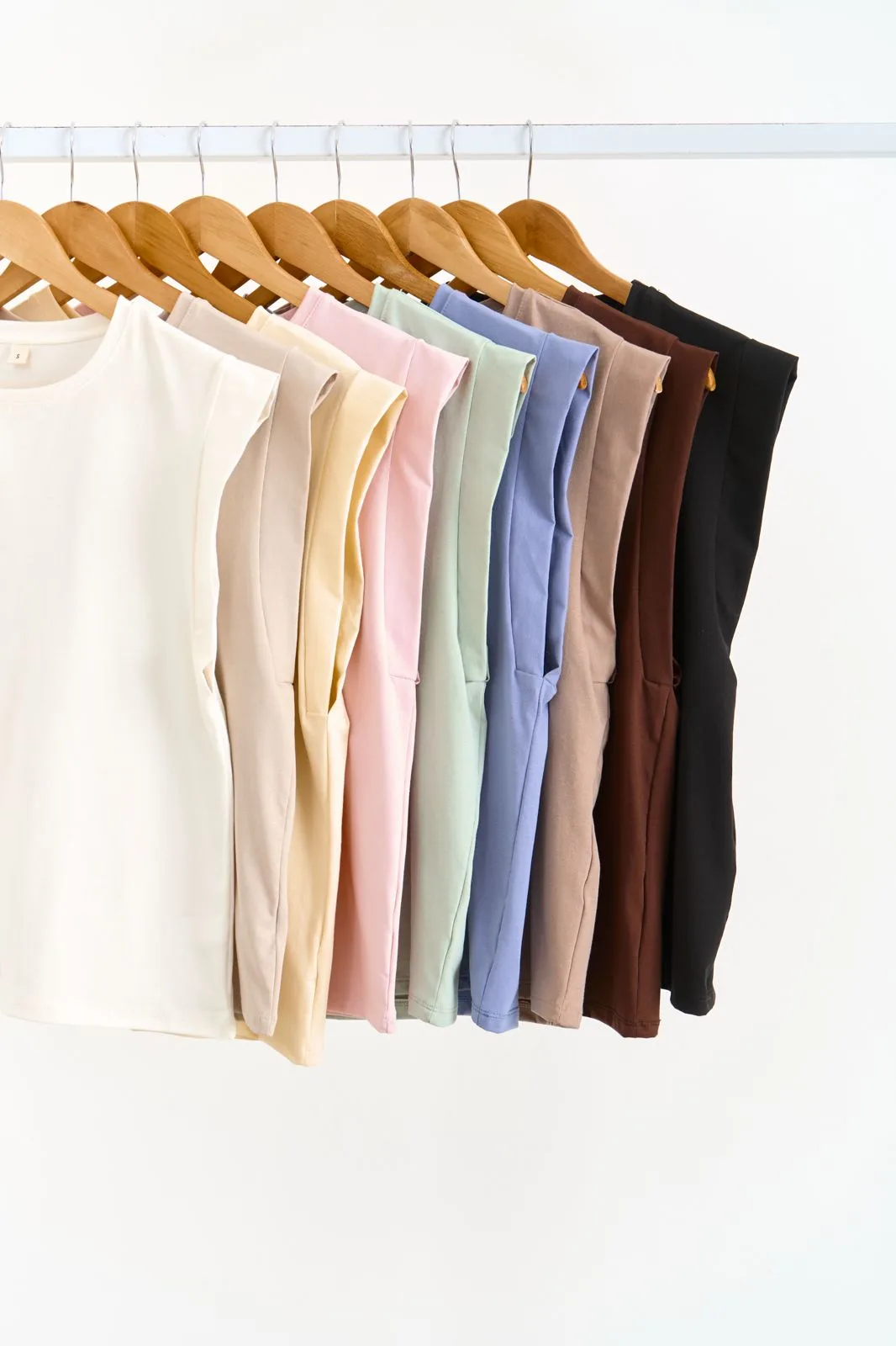 MUSCULOSA ALGODON FRESCO HOMBRO ANCHO - Imagen 2