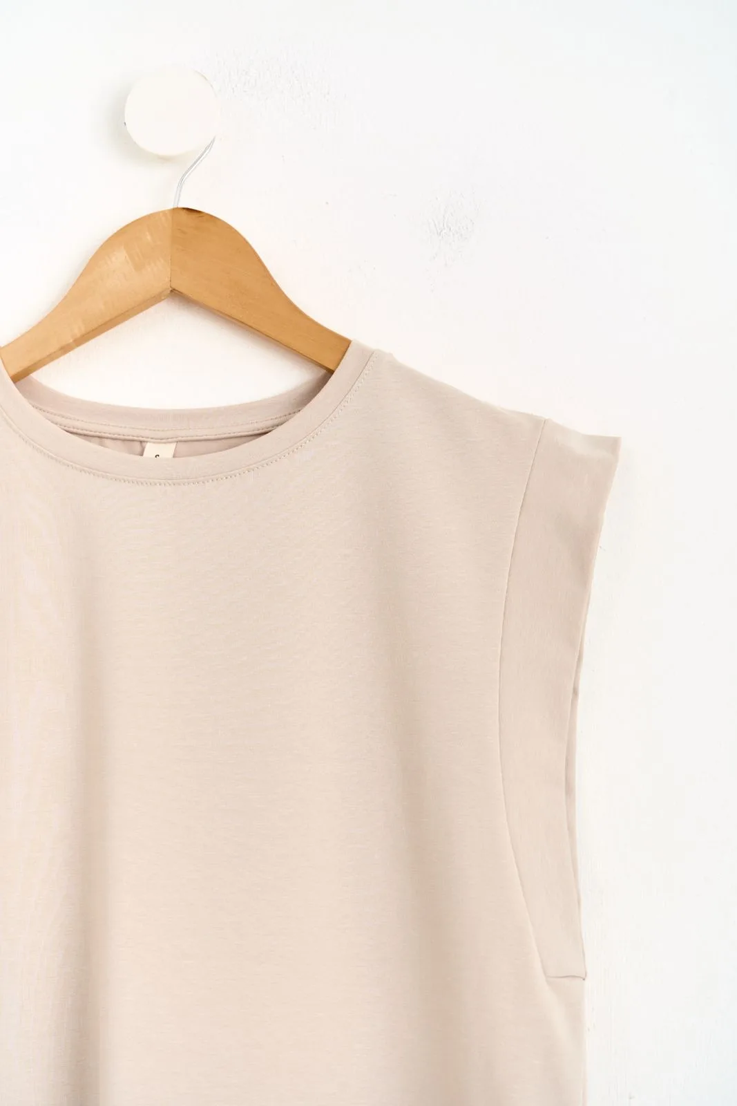 MUSCULOSA ALGODON FRESCO HOMBRO ANCHO - Imagen 4