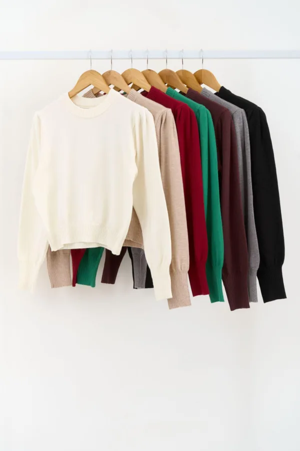 SWEATER LISO MANGA PRINCESA