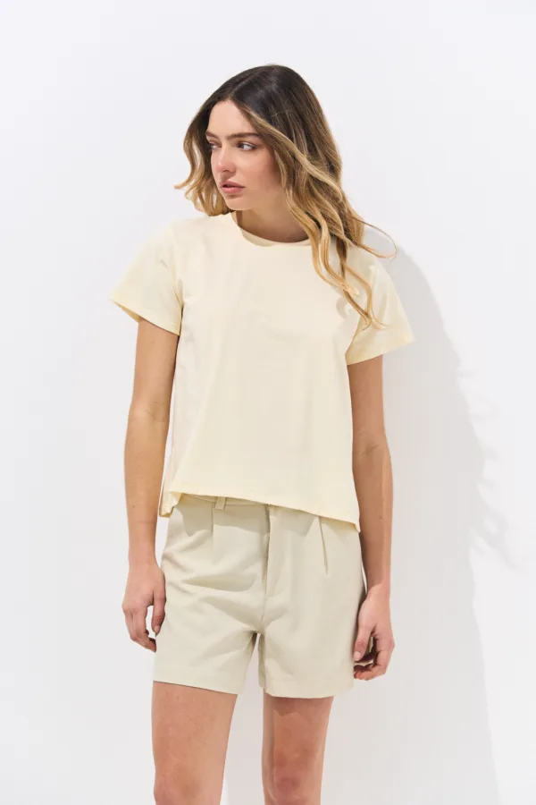 REMERA BASICA ALGODON FRESCO