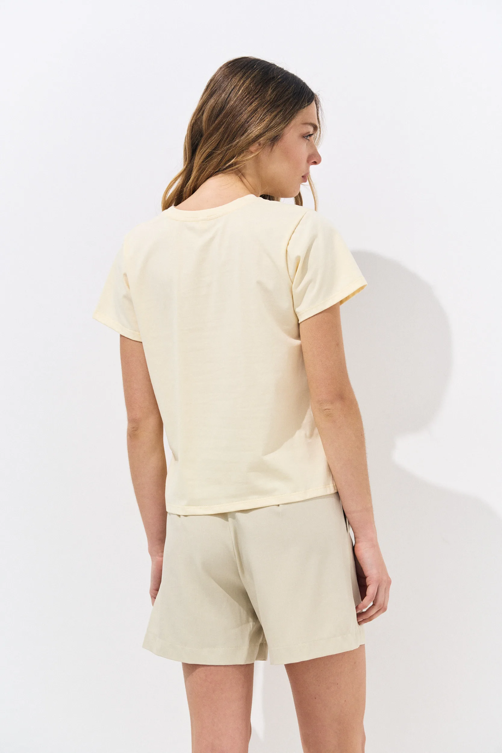 REMERA BASICA ALGODON FRESCO - Imagen 4