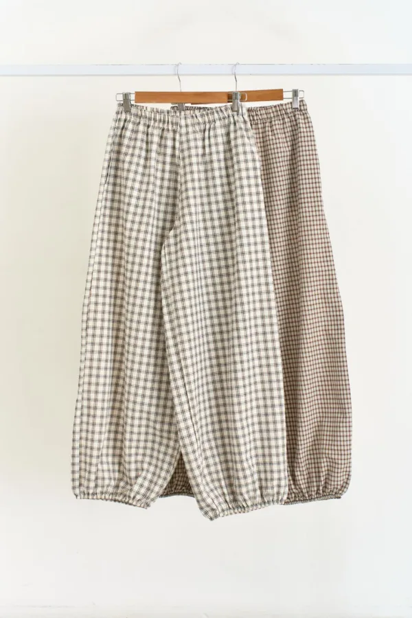 PANTALON BOMBACHO COTTON POPLIN CUADRILLE